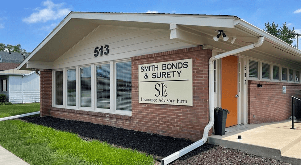 A view of the from of the building for Smith Bonds & Surety -Insurance Advisory Firm